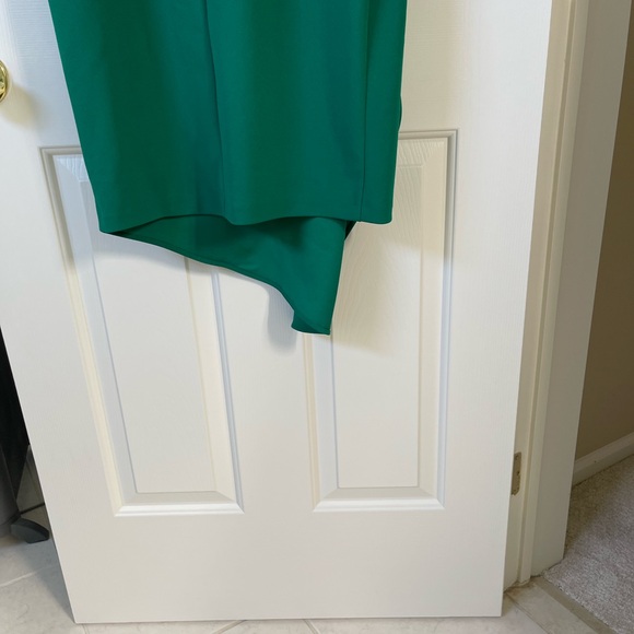 Betsy & Adam Off-the-Shoulder Midi Dress - Petite 12 - Picture 8 of 12